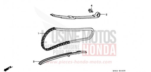 CAM CHAIN/TENSIONER FES250X de 1999